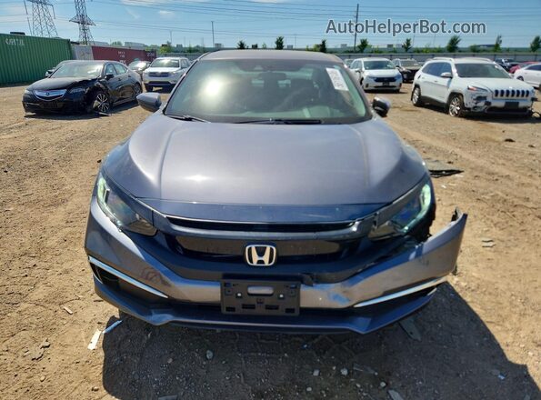 2HGFC2F67MH534978 2021 HONDA CIVIC Gray Դիմացի տեսք