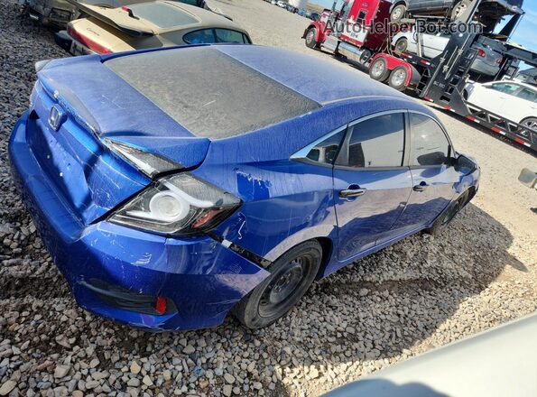 2HGFC2F68HH517662 2017 HONDA CIVIC Blue Задня права чверть