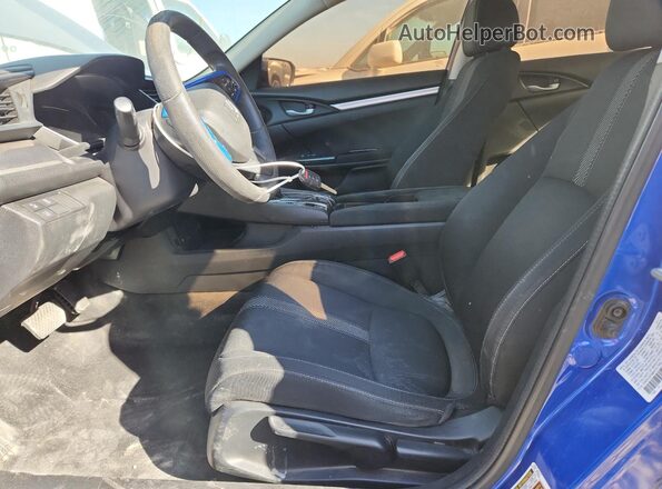 2HGFC2F68HH517662 2017 HONDA CIVIC Blue Вид салону спереду