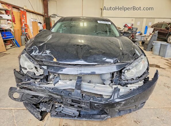 2HGFC2F68JH034162 2018 HONDA CIVIC Black Вид спереду
