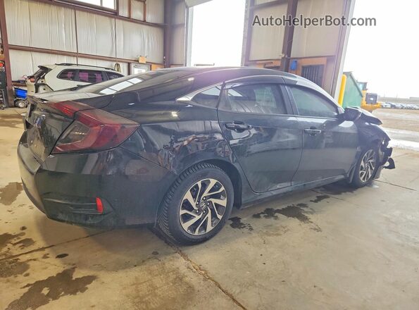 2HGFC2F68JH034162 2018 HONDA CIVIC Black Задня права чверть