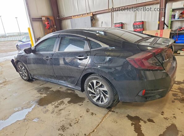 2HGFC2F68JH034162 2018 HONDA CIVIC Black Задня ліва чверть