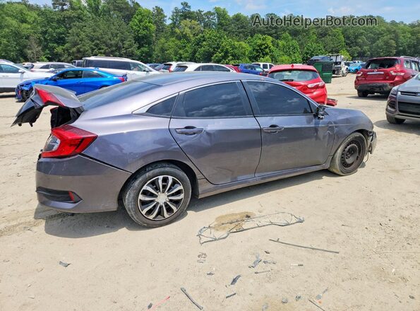 2HGFC2F68KH500531 2019 HONDA CIVIC Gray Tył prawy