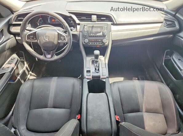 2HGFC2F68KH500531 2019 HONDA CIVIC Gray Widok deski rozdzielczej
