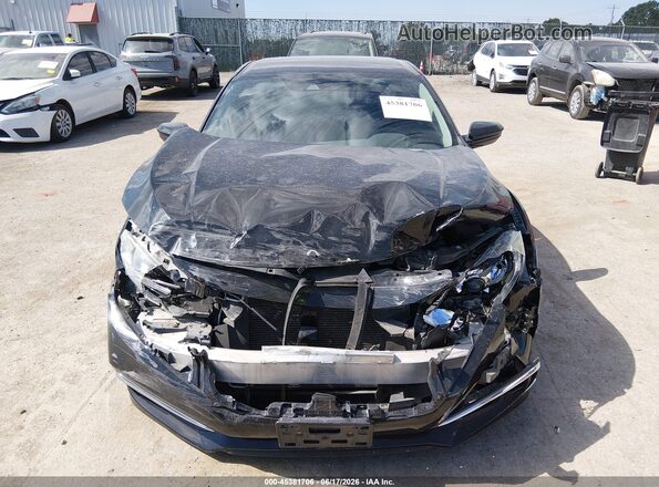 2HGFC2F68KH520147 2019 HONDA CIVIC Черный Вид задней части салона
