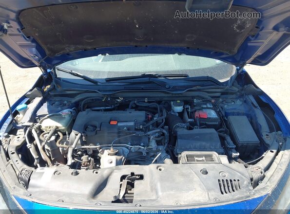 2HGFC2F68KH543606 2019 HONDA CIVIC Синий Вид сзади