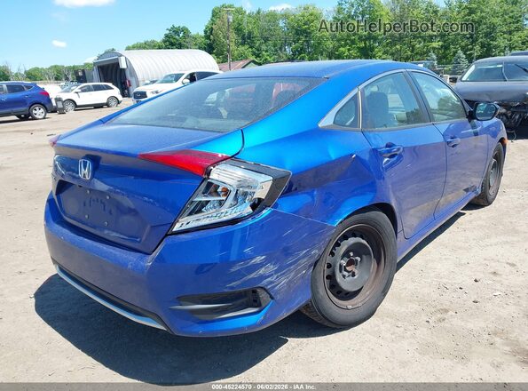 2HGFC2F68KH543606 2019 HONDA CIVIC Синий Вид спереди