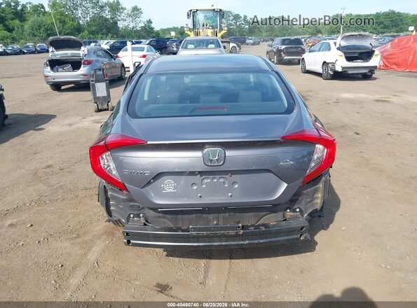 2HGFC2F68KH560485 2019 HONDA CIVIC Gray 