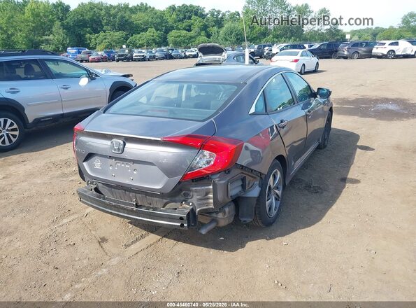 2HGFC2F68KH560485 2019 HONDA CIVIC Gray 