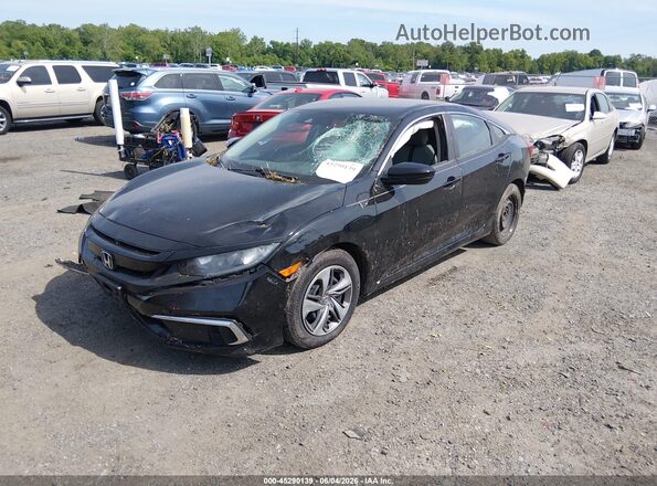 2HGFC2F68KH563774 2019 HONDA CIVIC Black Vista tres cuartos delantera izquierda