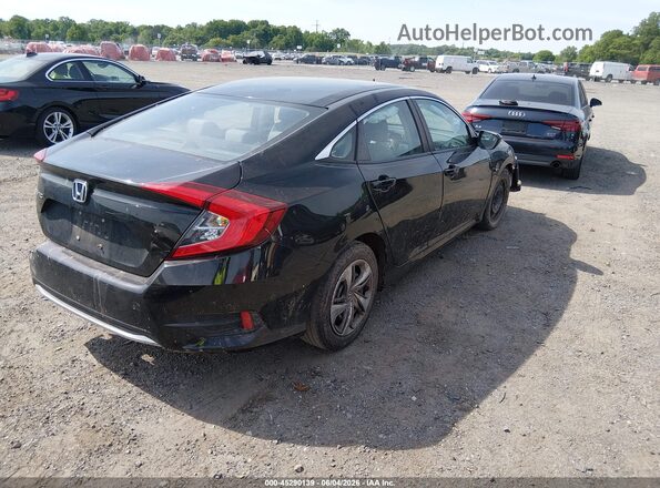 2HGFC2F68KH563774 2019 HONDA CIVIC Black Trasero derecho