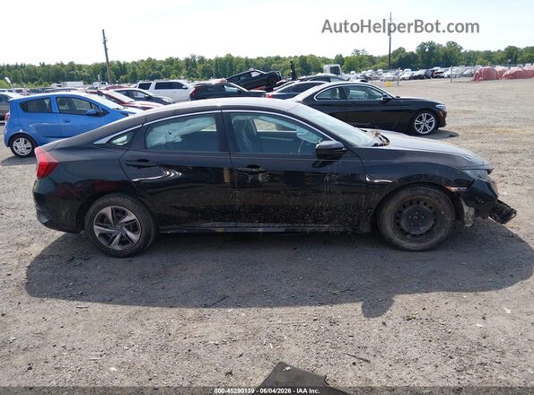 2HGFC2F68KH563774 2019 HONDA CIVIC Black Vista interior trasera