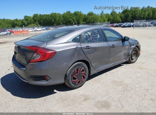 2HGFC2F68KH579425 2019 HONDA CIVIC Gray Հետևի աջ