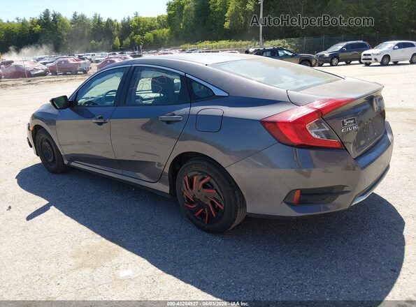 2HGFC2F68KH579425 2019 HONDA CIVIC Gray Հետևի ձախ