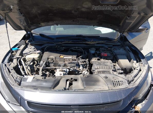 2HGFC2F68KH579425 2019 HONDA CIVIC Gray Հետևի տեսք