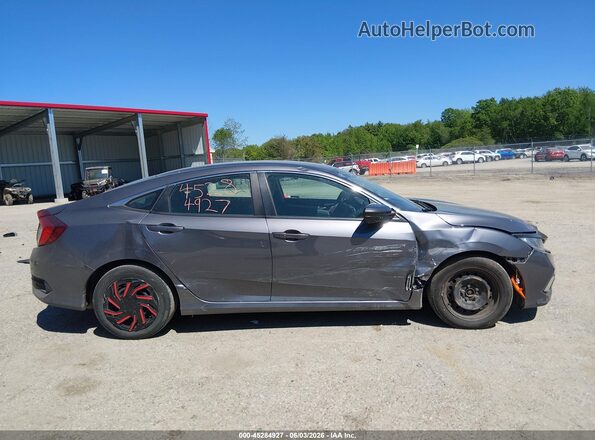 2HGFC2F68KH579425 2019 HONDA CIVIC Gray Սալոնի 360 աստիճան տեսք