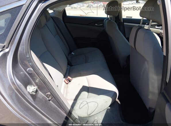 2HGFC2F68KH579425 2019 HONDA CIVIC Gray VIN կոդի պիտակի տեսք