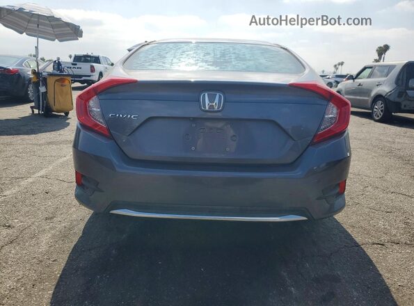 2HGFC2F68KH591378 2019 HONDA CIVIC Gray Вид ззаду