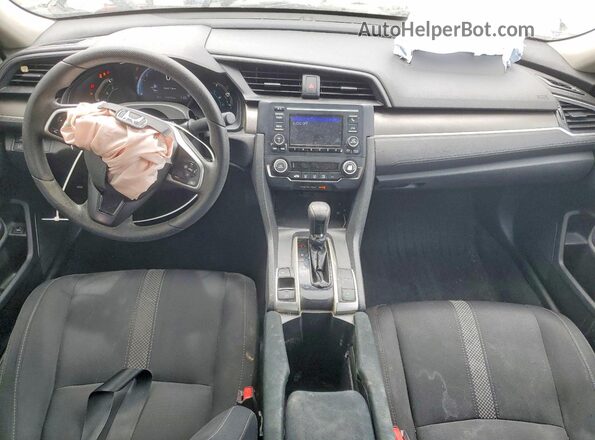 2HGFC2F68KH591378 2019 HONDA CIVIC Gray Вид панелі приладів