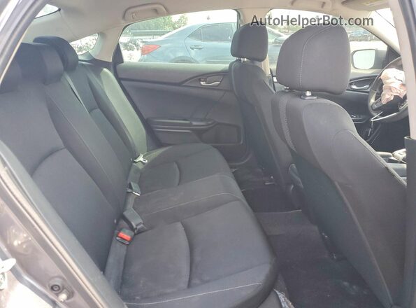 2HGFC2F68KH591378 2019 HONDA CIVIC Gray Вид задніх сидінь
