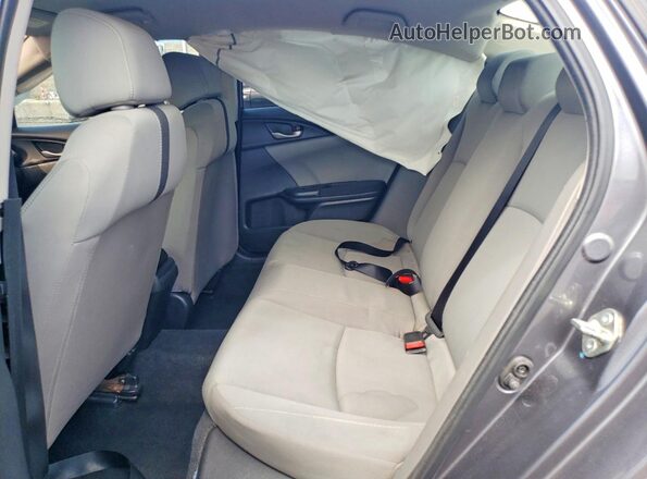 2HGFC2F68KH596743 2019 HONDA CIVIC Charcoal Widok tylnych siedzeń