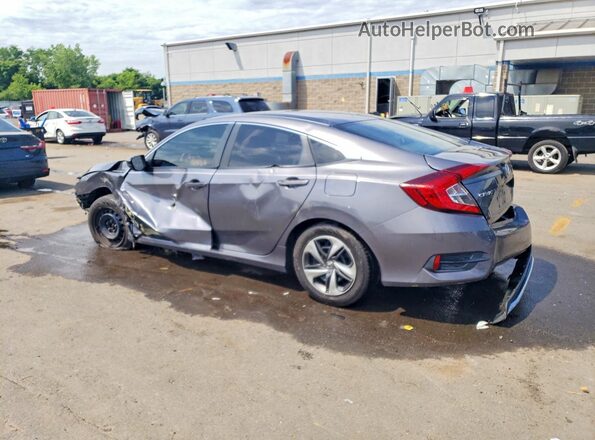 2HGFC2F68KH596743 2019 HONDA CIVIC Charcoal Tył lewy