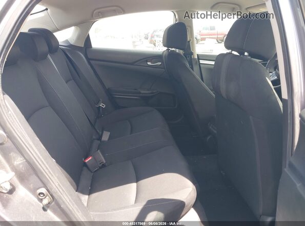 2HGFC2F68LH529173 2020 HONDA CIVIC Gray VIN კოდის სტიკერის ხედი