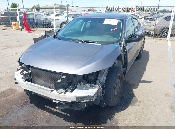 2HGFC2F68LH529173 2020 HONDA CIVIC Gray წინა მარცხენა ხედი სამი მეოთხედიდან