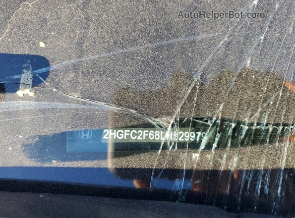 2HGFC2F68LH529979 2020 HONDA CIVIC Синий 