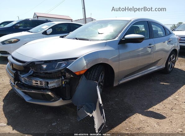 2HGFC2F68LH540352 2020 HONDA CIVIC Silver წინა ხედი