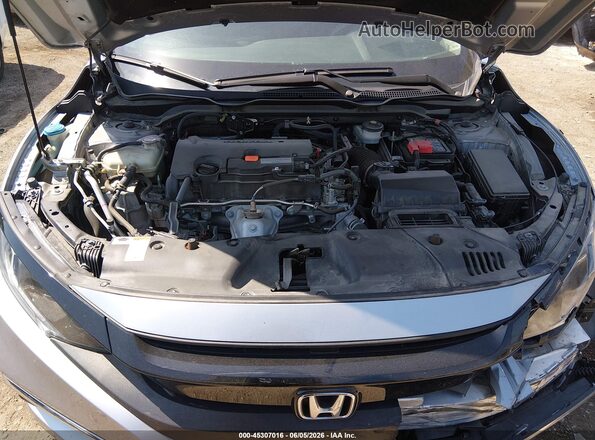 2HGFC2F68LH540352 2020 HONDA CIVIC Silver უკანა ხედი