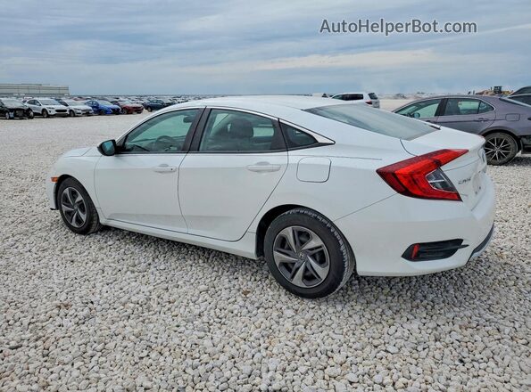 2HGFC2F68LH542506 2020 HONDA CIVIC Белый Задняя левая четверть