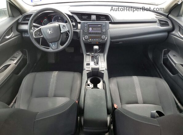 2HGFC2F68LH542506 2020 HONDA CIVIC Белый Вид панели приборов