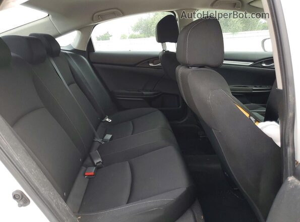 2HGFC2F68LH542506 2020 HONDA CIVIC Белый Вид задних сидений