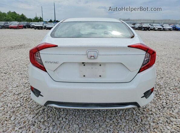2HGFC2F68LH542506 2020 HONDA CIVIC Белый Вид сзади