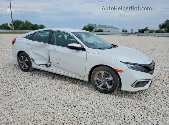 2HGFC2F68LH542506 2020 HONDA CIVIC Белый Передняя правая четверть