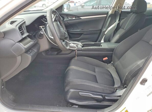 2HGFC2F68LH542506 2020 HONDA CIVIC Белый Вид салона спереди
