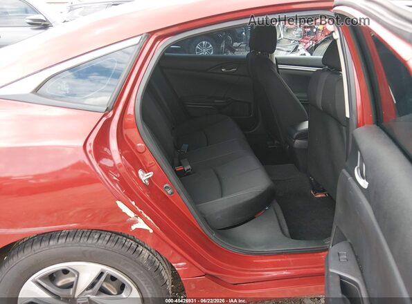 2HGFC2F68LH549987 2020 HONDA CIVIC Red VIN կոդի պիտակի տեսք