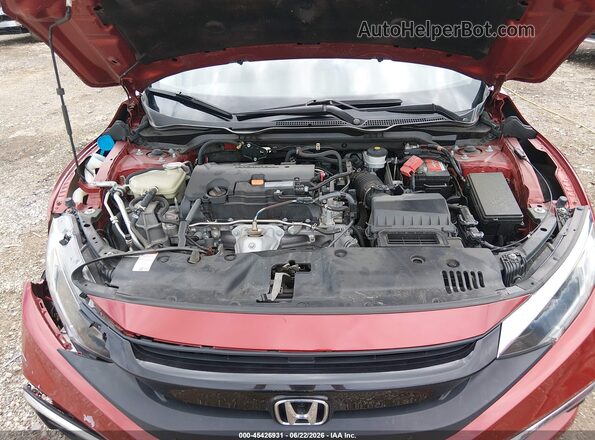 2HGFC2F68LH549987 2020 HONDA CIVIC Red Հետևի տեսք