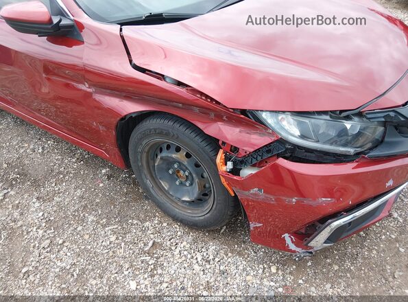 2HGFC2F68LH549987 2020 HONDA CIVIC Red Դիմացի տեսք
