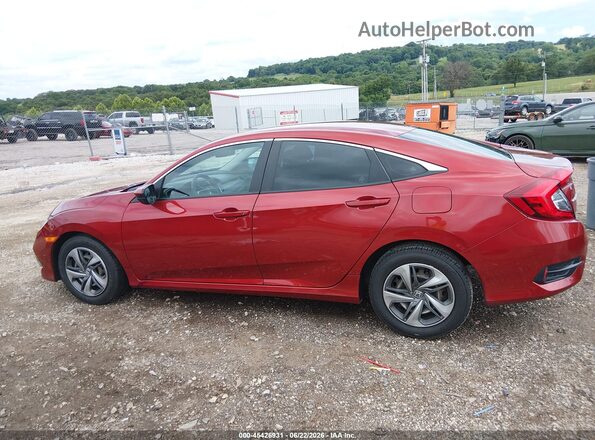 2HGFC2F68LH549987 2020 HONDA CIVIC Red Սալոնի 360 աստիճան տեսք