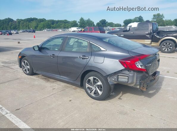 2HGFC2F68LH573500 2020 HONDA CIVIC Gray Tył lewy