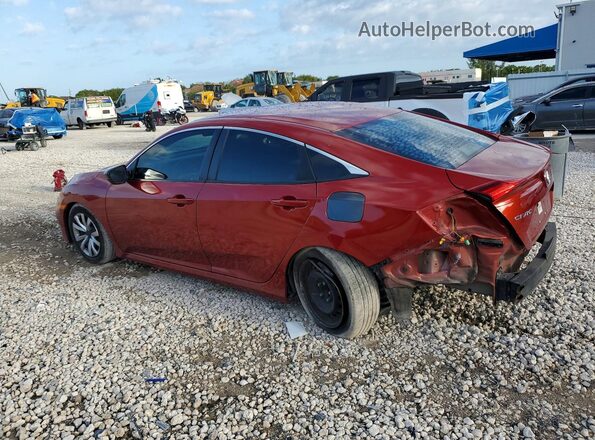 2HGFC2F68LH576042 2020 HONDA CIVIC Red 