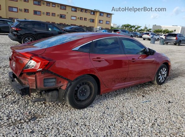 2HGFC2F68LH576042 2020 HONDA CIVIC Red 