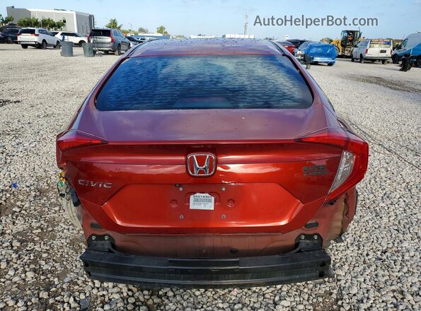 2HGFC2F68LH576042 2020 HONDA CIVIC Red 