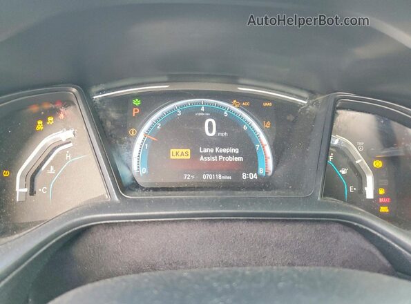 2HGFC2F68LH576042 2020 HONDA CIVIC Red 