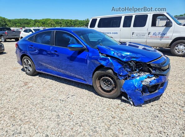 2HGFC2F68MH558903 2021 HONDA CIVIC Blue Przód prawy