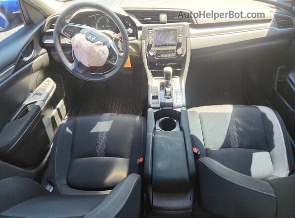 2HGFC2F68MH558903 2021 HONDA CIVIC Blue Widok deski rozdzielczej