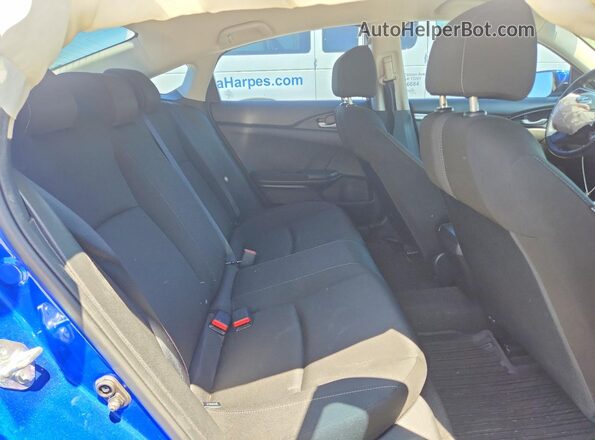 2HGFC2F68MH558903 2021 HONDA CIVIC Blue Widok tylnych siedzeń