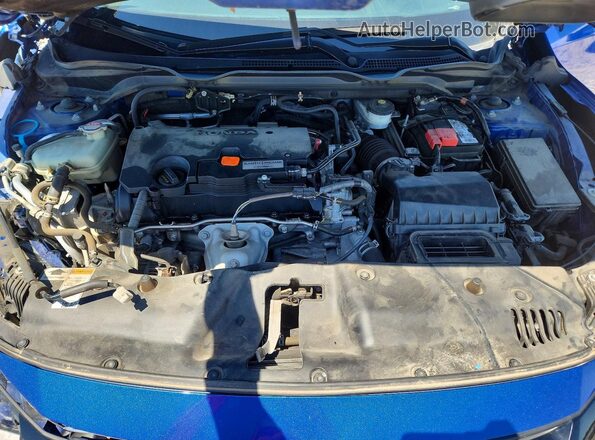 2HGFC2F68MH558903 2021 HONDA CIVIC Blue Widok wnętrza z tyłu